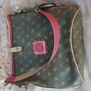 Used Dooney and Bourke hobo style bag.